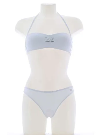 EA7 Emporio Armani Donna Costume Brasiliana Due Pezzi Con Fascia Imbottita