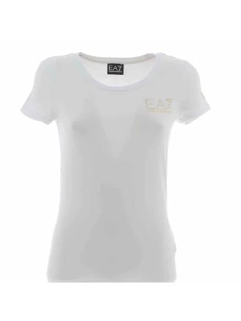 EA7 Emporio Armani Donna T Shirt Manica Corta Giro Collo