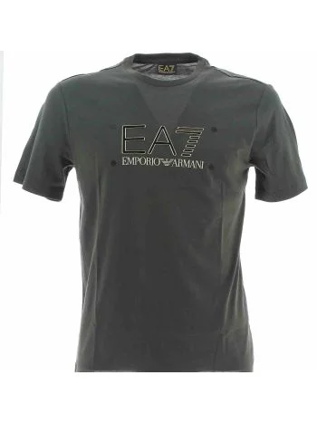 EA7 Emporio Armani Uomo T Shirt Manica Corta Giro Collo Tinta Unita
