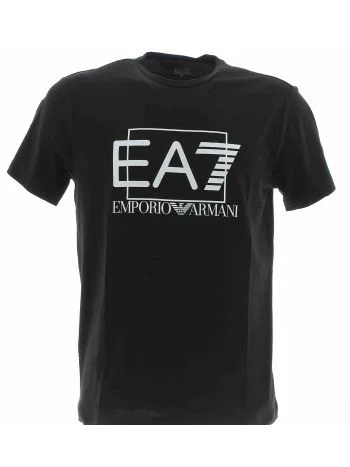 EA7 Emporio Armani Uomo T Shirt Manica Corta Giro Collo Tinta Unita