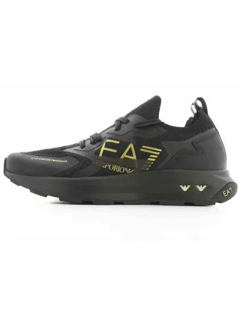 EA7 Emporio Armani Uomo Scarpe Running Nero/Oro
