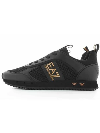 EA7 Emporio Armani Uomo Scarpe Running Nero/Oro