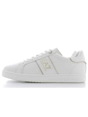 EA7 Emporio Armani Donna Scarpe Tennis Bianco/Oro