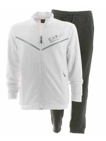 EA7 Emporio Armani Uomo Tuta Felpa Garzata Linea Ventus