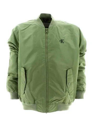 Calvin Klein Uomo Giacca Bomber Tinta Unita