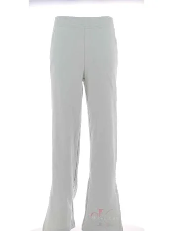 Calvin Klein Donna Pantalone Pantapalazzo in Felpa Garzata Tinta Unita