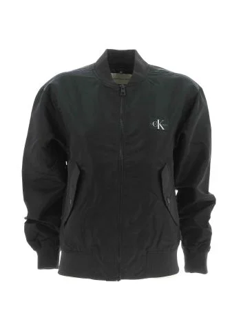 Calvin Klein Donna Giacca Bomber Tinta Unita