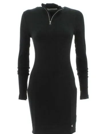 Calvin Klein Jeans Donna Abitino a Tubino con Zip