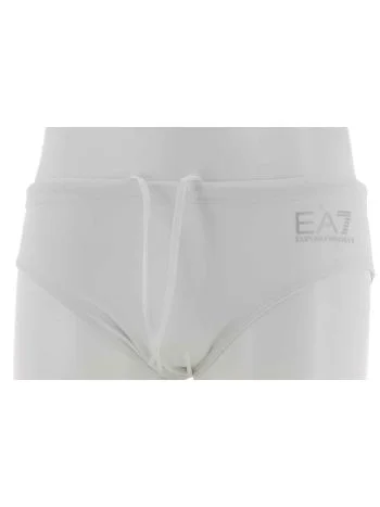 EA7 Emporio Armani Costume Bagno Slip Tinta Unita Uomo Con Coulisse