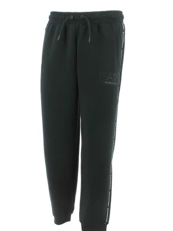 EA7 Emporio Armani Pantalone Felpa Garzata Uomo Tinta Unita