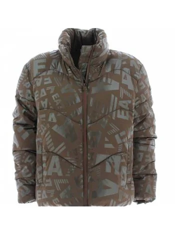 Giacca Donna Bomber EA7 Emporio Armani Tinta Unita Marrone