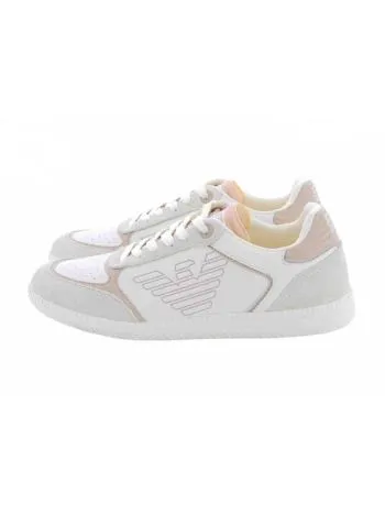 Scarpe EA7 Emporio Armani Donna Ecru/Rosa