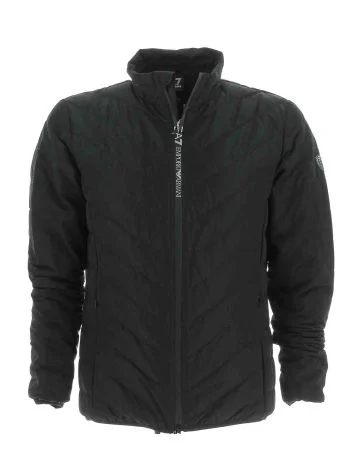 EA7 Emporio Armani Uomo Giacca Nera 100 Grammi in Piuma