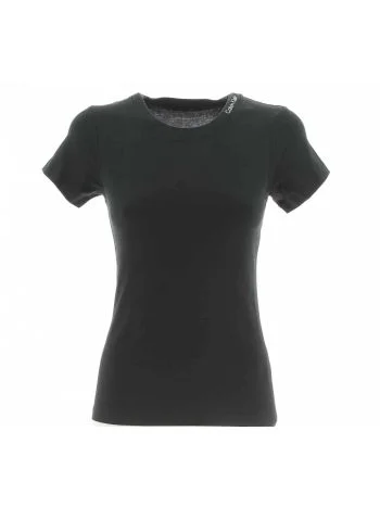 T Shirt Calvin Klein Donna Manica Corta Girocollo Elasticizzata