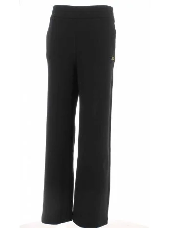 Pantalone Pantapalazzo in Felpa Garzata Nero A|X Armani Exchange Donna