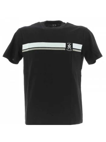 T Shirt Manica Corta Girocollo Bicolore A|X Armani Exchange Uomo
