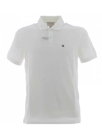 Polo Calvin Klein Uomo Manica Corta Piquet Classic Fit Coupe Classique