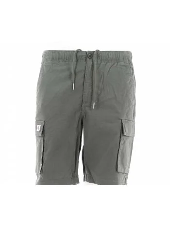 Bermuda Cargo con Elastico in Vita Calvin Klein Uomo Tinta Unita