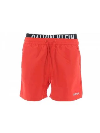 Boxer Mare con Slip Interno Calvin Klein con Elastico Logato CK Uomo Tinta Unita