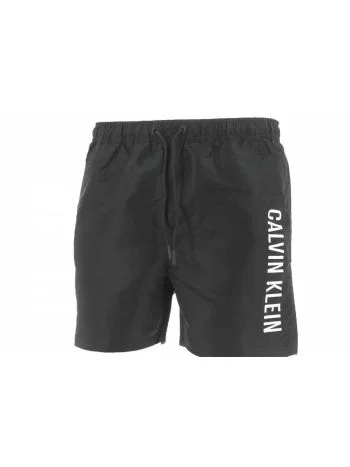Boxer Mare con Slip Interno Calvin Klein Uomo Tinta Unita con Grande Logo CK
