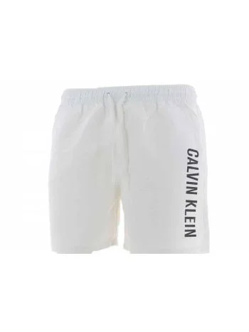 Boxer Mare con Slip Interno Calvin Klein Uomo Tinta Unita con Grande Logo CK