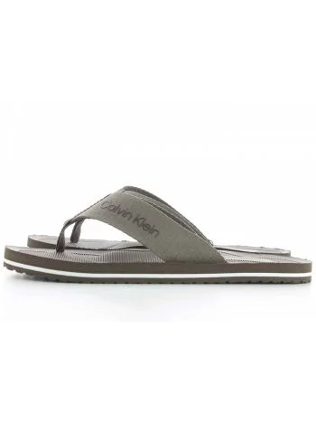 Ciabatte Infradito Calvin Klein Uomo con Logo CK sull'Infradito