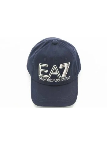 Cappellino Con Visiera EA7 Emporio Armani Grande Logo EA7 Ricamato