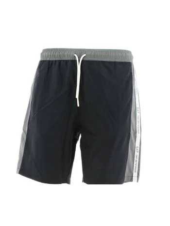 EA7 Emporio Armani Uomo Boxer Mare Lungo Bicolore Con Elastico in Vita