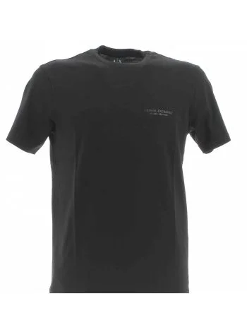 T Shirt Manica Corta Girocollo A|X Armani Exchange Uomo Logo A|X Piccolo Tinta Unita