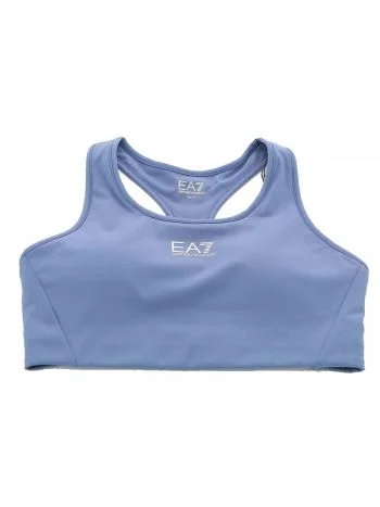 Top Palestra Elasticizzato Vigor7 EA7 Emporio Armani Donna Tinta Unita