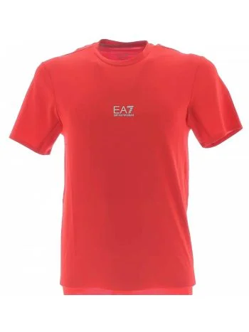 T Shirt Vigor7 Manica Corta Girocollo EA7 Emporio Armani Uomo Elasticizzata Logo EA7
