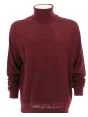 A|X Armani Exchange Uomo Maglia Lana Collo Alto Tinta Unita