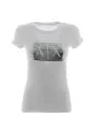 Armani Exchange T Shirt Donna Manica Corta Giro Collo Con Logo A|X in Strass