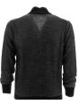 Trussardi Uomo Maglia Lana Full Zip Grigio/Nera