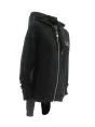 Tuta Donna in Felpa Garzata Full Zip con Cappuccio EA7 Emporio Armani Tinta Unita