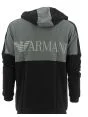 EA7 Emporio Armani Uomo Felpa Cappuccio Full Zip