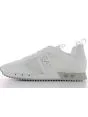 EA7 Emporio Armani Unisex Scarpe Running Bianco/Grigio
