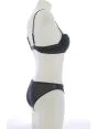 EA7 Emporio Armani Donna Costume Due Pezzi Con Reggiseno a Balconcino Tinta Unita