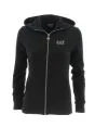 EA7 Emporio Armani Donna Felpa Full Zip Cappuccio