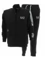 EA7 Emporio Armani Uomo Tuta Felpa Full Zip Cappuccio