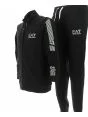 EA7 Emporio Armani Uomo Tuta Felpa Full Zip Cappuccio