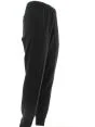 Calvin Klein Uomo Pantalone Felpa Garzata Tinta Unita Nero Tape CK