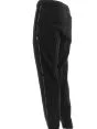 Calvin Klein Uomo Pantalone Felpa Garzata Tinta Unita Nero Tape CK