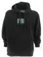 Calvin Klein Uomo Felpa Garzata Cappuccio Chiuso Tinta Unita Con Tasca a Marsupio