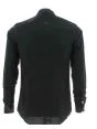 Calvin Klein Uomo Camicia Manica Lunga Tinta Unita Logo CK Ricamato