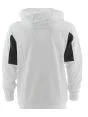 EA7 Emporio Armani Uomo Felpa Garzata Cappuccio Full Zip Tape Logato