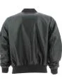 Calvin Klein Giacca Bomber Uomo in Ecopelle Nera
