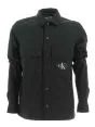 Calvin Klein Uomo Camicia Manica Lunga Doppia Tasca