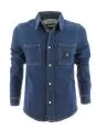 Calvin Klein Camicia Uomo Manica Lunga Jeans Stone Wash