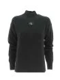 Calvin Klein Donna Maglia Cotone Collo Lupetto Tinta Unita
